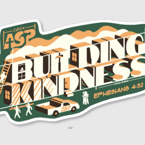 2024 BUILDING KINDNESS Sticker