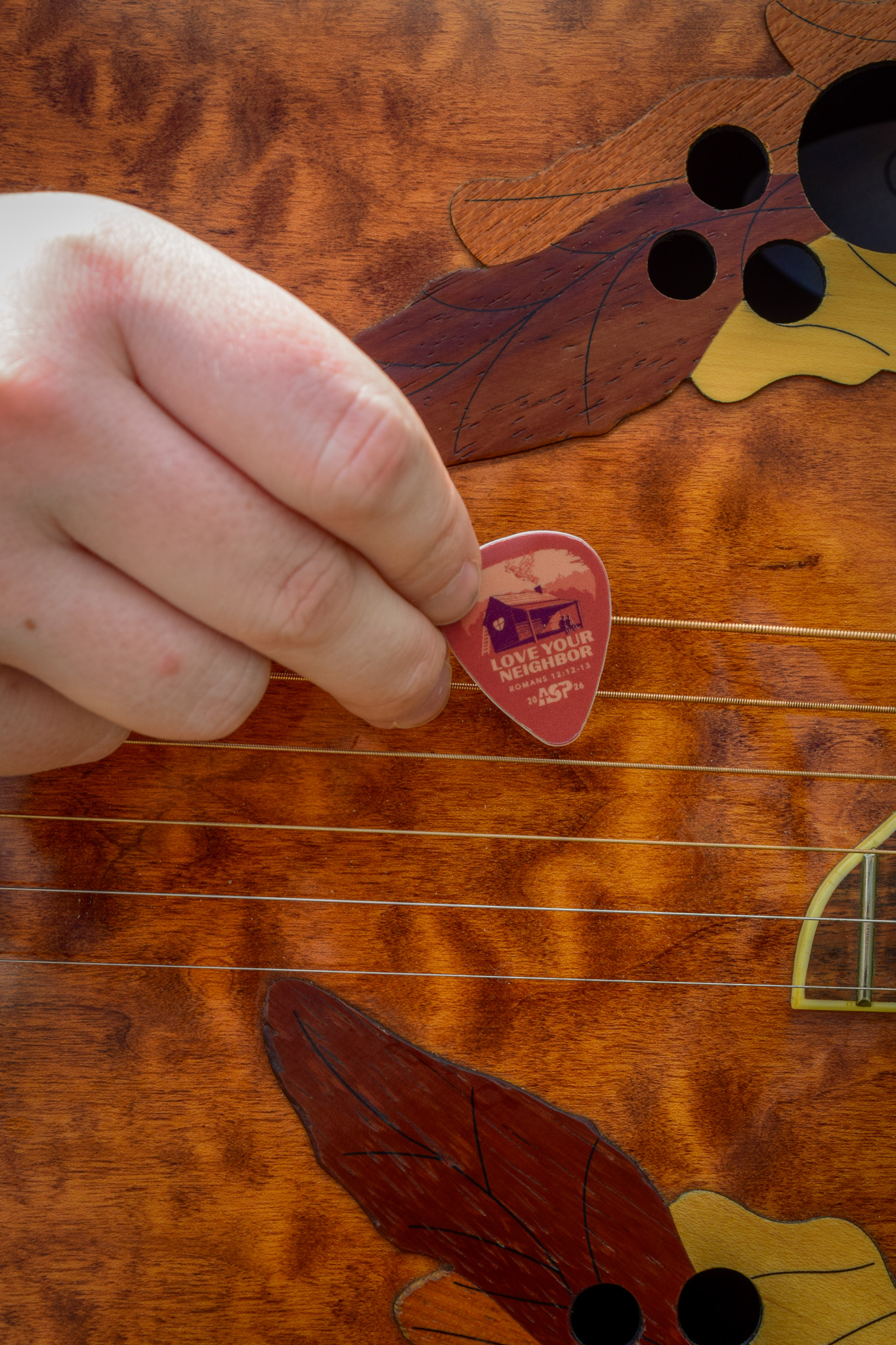 2026 LOVE YOUR NEIGHBOR Guitar Pick